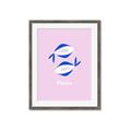 Picture of Kids Pisces Zodiac _GroupedProduct_Rectangle_Portrait_Framed_Matted_