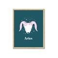 Picture of Kids Aries Zodiac _GroupedProduct_Rectangle_Portrait_Framed_Matted_