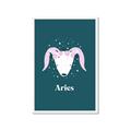 Picture of Kids Aries Zodiac _GroupedProduct_Rectangle_Portrait_Framed_Matted_