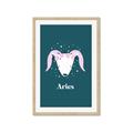 Picture of Kids Aries Zodiac _GroupedProduct_Rectangle_Portrait_Framed_Matted_