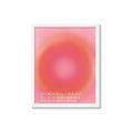 Picture of Motivational Aura Poster _GroupedProduct_Rectangle_Portrait_Framed_Matted_