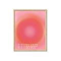 Picture of Motivational Aura Poster _GroupedProduct_Rectangle_Portrait_Framed_Matted_