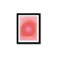 Picture of Motivational Aura Poster _GroupedProduct_Rectangle_Portrait_Framed_Matted_