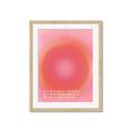 Picture of Motivational Aura Poster _GroupedProduct_Rectangle_Portrait_Framed_Matted_