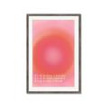 Picture of Motivational Aura Poster _GroupedProduct_Rectangle_Portrait_Framed_Matted_