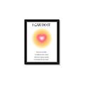 Picture of Motivational Aura Poster _GroupedProduct_Rectangle_Portrait_Framed_Matted_