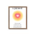 Picture of Motivational Aura Poster _GroupedProduct_Rectangle_Portrait_Framed_Matted_