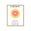 Picture of Motivational Aura Poster _GroupedProduct_Rectangle_Portrait_Framed_Matted_