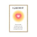 Picture of Motivational Aura Poster _GroupedProduct_Rectangle_Portrait_Framed_Matted_