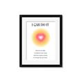 Picture of Motivational Aura Poster _GroupedProduct_Rectangle_Portrait_Framed_Matted_