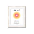 Picture of Motivational Aura Poster _GroupedProduct_Rectangle_Portrait_Framed_Matted_