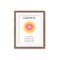 Picture of Motivational Aura Poster _GroupedProduct_Rectangle_Portrait_Framed_Matted_