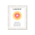 Picture of Motivational Aura Poster _GroupedProduct_Rectangle_Portrait_Framed_Matted_