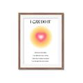 Picture of Motivational Aura Poster _GroupedProduct_Rectangle_Portrait_Framed_Matted_