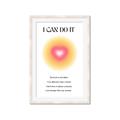 Picture of Motivational Aura Poster _GroupedProduct_Rectangle_Portrait_Framed_Matted_