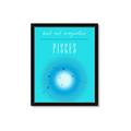 Picture of Pisces Zodiac Print Art _GroupedProduct_Rectangle_Portrait_Framed_Matted_
