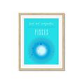 Picture of Pisces Zodiac Print Art _GroupedProduct_Rectangle_Portrait_Framed_Matted_