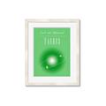 Picture of Taurus Zodiac Print Art _GroupedProduct_Rectangle_Portrait_Framed_Matted_
