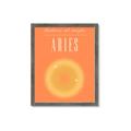 Picture of Aries Zodiac Print Art _GroupedProduct_Rectangle_Portrait_Framed_Matted_