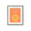 Picture of Aries Zodiac Print Art _GroupedProduct_Rectangle_Portrait_Framed_Matted_