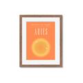 Picture of Aries Zodiac Print Art _GroupedProduct_Rectangle_Portrait_Framed_Matted_