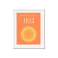 Picture of Aries Zodiac Print Art _GroupedProduct_Rectangle_Portrait_Framed_Matted_