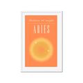 Picture of Aries Zodiac Print Art _GroupedProduct_Rectangle_Portrait_Framed_Matted_