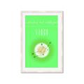 Picture of Virgo Zodiac Print Art _GroupedProduct_Rectangle_Portrait_Framed_Matted_
