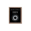 Picture of Scorpio Zodiac Print Art _GroupedProduct_Rectangle_Portrait_Framed_Matted_