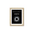 Picture of Scorpio Zodiac Print Art _GroupedProduct_Rectangle_Portrait_Framed_Matted_