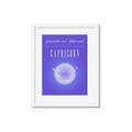 Picture of Capricorn Zodiac Print Art _GroupedProduct_Rectangle_Portrait_Framed_Matted_