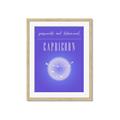 Picture of Capricorn Zodiac Print Art _GroupedProduct_Rectangle_Portrait_Framed_Matted_