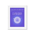 Picture of Capricorn Zodiac Print Art _GroupedProduct_Rectangle_Portrait_Framed_Matted_