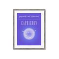 Picture of Capricorn Zodiac Print Art _GroupedProduct_Rectangle_Portrait_Framed_Matted_