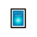 Picture of Aquarius Zodiac Print Art _GroupedProduct_Rectangle_Portrait_Framed_Matted_