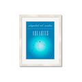Picture of Aquarius Zodiac Print Art _GroupedProduct_Rectangle_Portrait_Framed_Matted_
