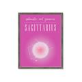 Picture of Sagittarius Zodiac Print Art _GroupedProduct_Rectangle_Portrait_Framed_Matted_