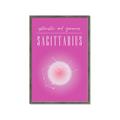 Picture of Sagittarius Zodiac Print Art _GroupedProduct_Rectangle_Portrait_Framed_Matted_