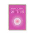 Picture of Sagittarius Zodiac Print Art _GroupedProduct_Rectangle_Portrait_Framed_Matted_