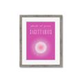 Picture of Sagittarius Zodiac Print Art _GroupedProduct_Rectangle_Portrait_Framed_Matted_