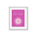 Picture of Sagittarius Zodiac Print Art _GroupedProduct_Rectangle_Portrait_Framed_Matted_