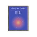 Picture of Libra Zodiac Print Art _GroupedProduct_Rectangle_Portrait_Framed_Matted_