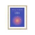 Picture of Libra Zodiac Print Art _GroupedProduct_Rectangle_Portrait_Framed_Matted_