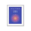 Picture of Libra Zodiac Print Art _GroupedProduct_Rectangle_Portrait_Framed_Matted_