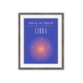 Picture of Libra Zodiac Print Art _GroupedProduct_Rectangle_Portrait_Framed_Matted_