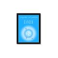 Picture of Cancer Zodiac Print Art _GroupedProduct_Rectangle_Portrait_Framed_Matted_