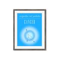 Picture of Cancer Zodiac Print Art _GroupedProduct_Rectangle_Portrait_Framed_Matted_