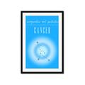 Picture of Cancer Zodiac Print Art _GroupedProduct_Rectangle_Portrait_Framed_Matted_