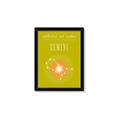 Picture of Gemini Zodiac Print Art _GroupedProduct_Rectangle_Portrait_Framed_Matted_