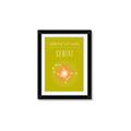 Picture of Gemini Zodiac Print Art _GroupedProduct_Rectangle_Portrait_Framed_Matted_